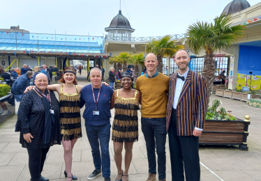 Celebrating the 100th anniversary of the Herne Bay Bandstand