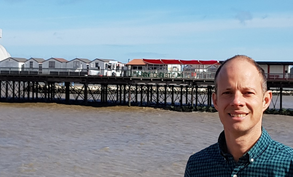 Dan at Herne Bay Pier