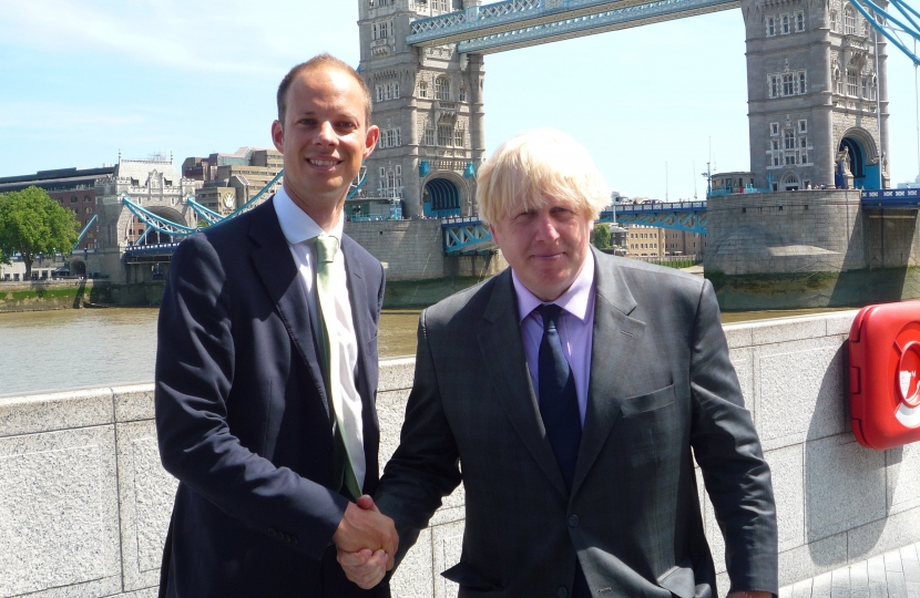 Dan at City Hall with Boris