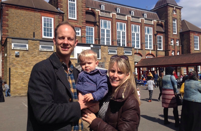 Tam, Dan and Harry at the Broadwater School Fete