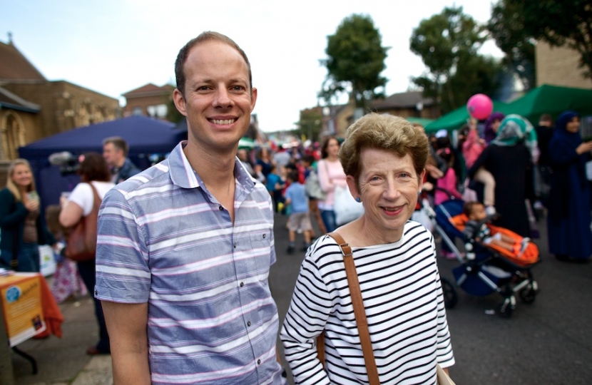 Helping BATCA run their Tooting Fun Day