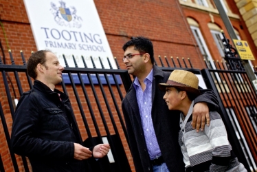 Dan at Tooting Primary School