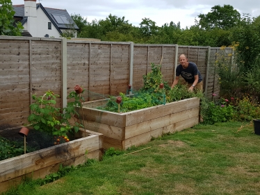 Fruit and veg growing at home is a great way to cut carbon emissions