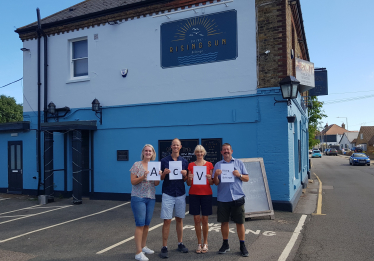 Conservatives campaigning to save the Rising Sun pub in Beltinge