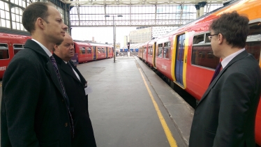 Platform extensions at Waterloo on their way